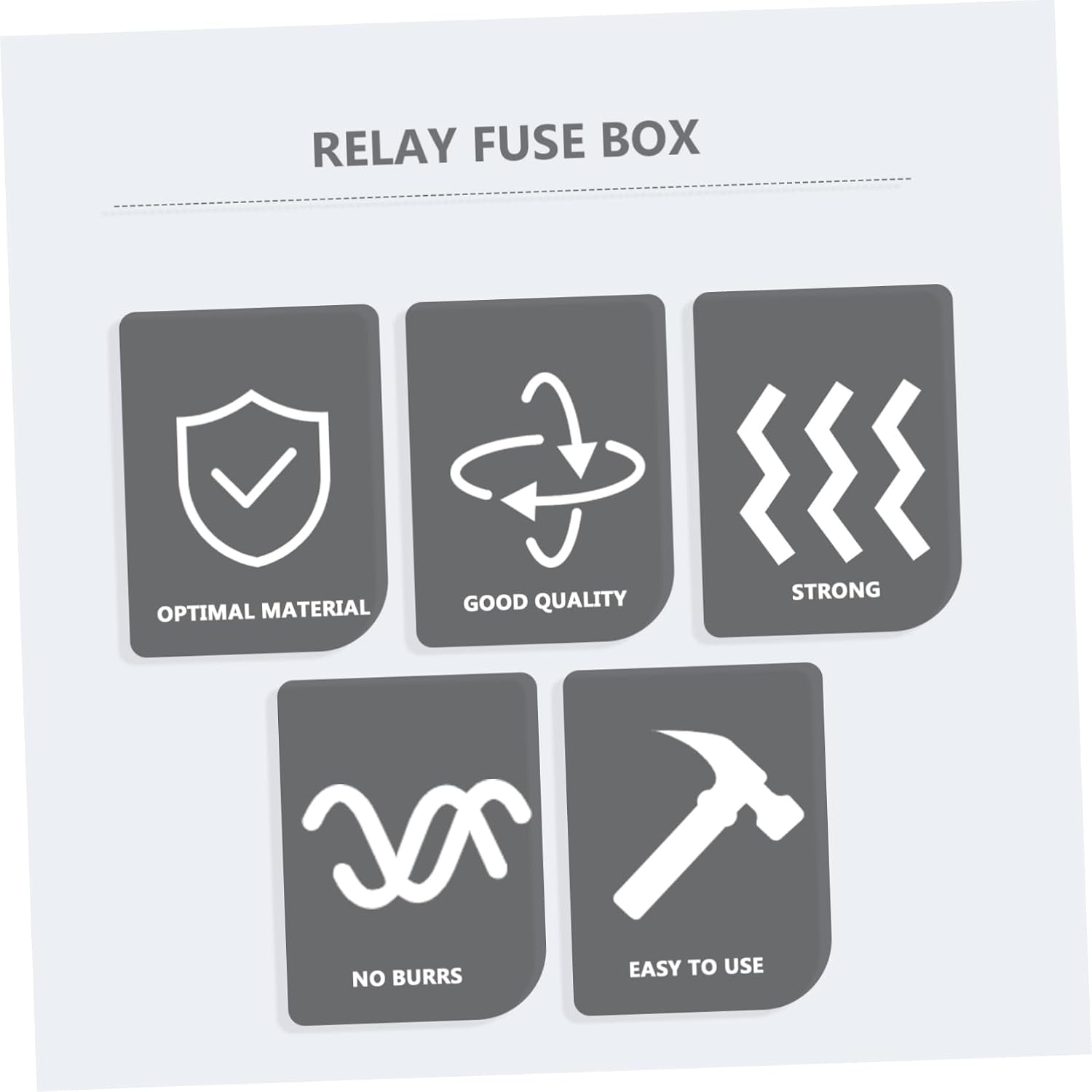 Relay Fuse Boxes Automotive Fuse Block Terminals Practical Relay Holder Car Box Socket