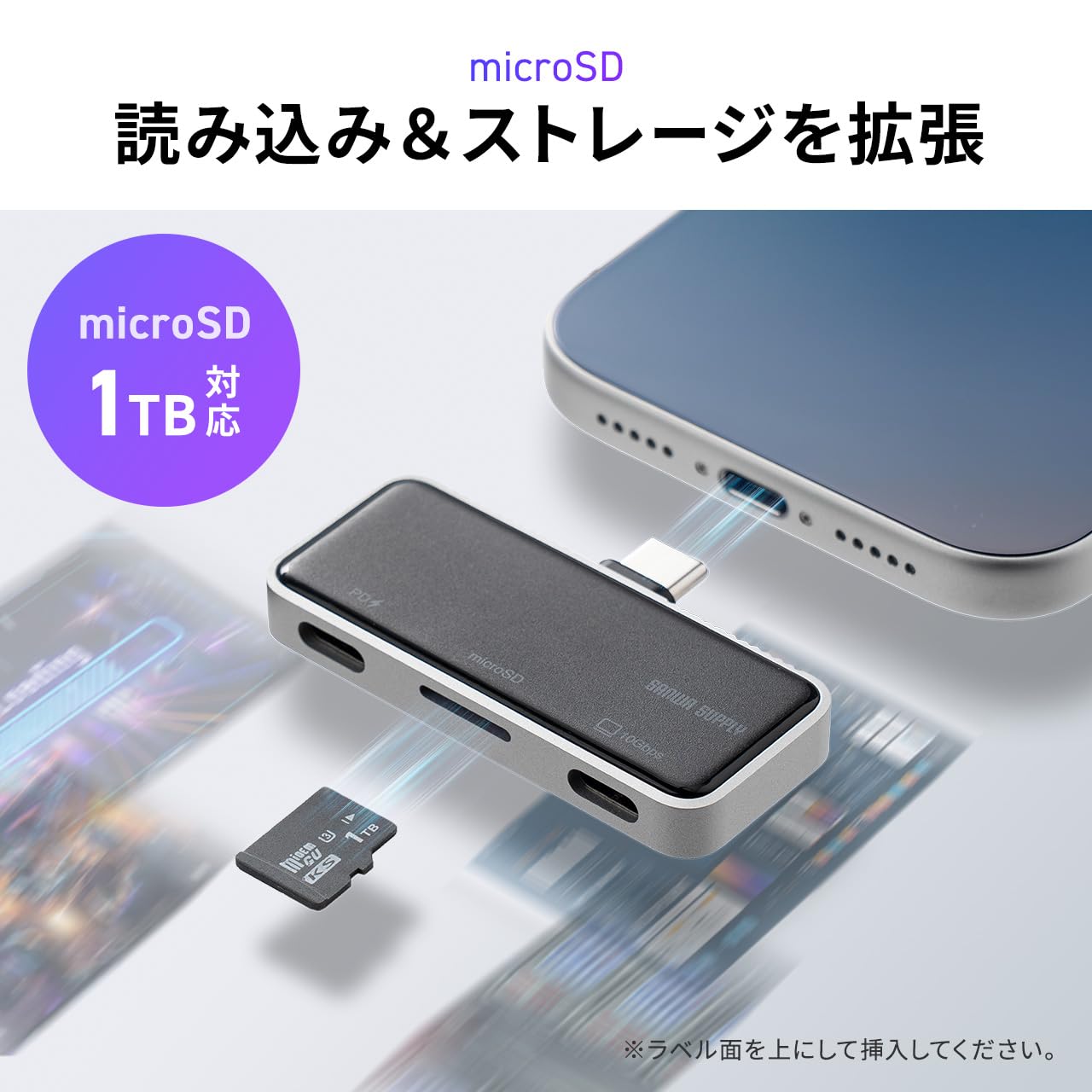 Amazon | サンワダイレクト USB-C ハブ Xreal One Pro対応 4K/60Hz
