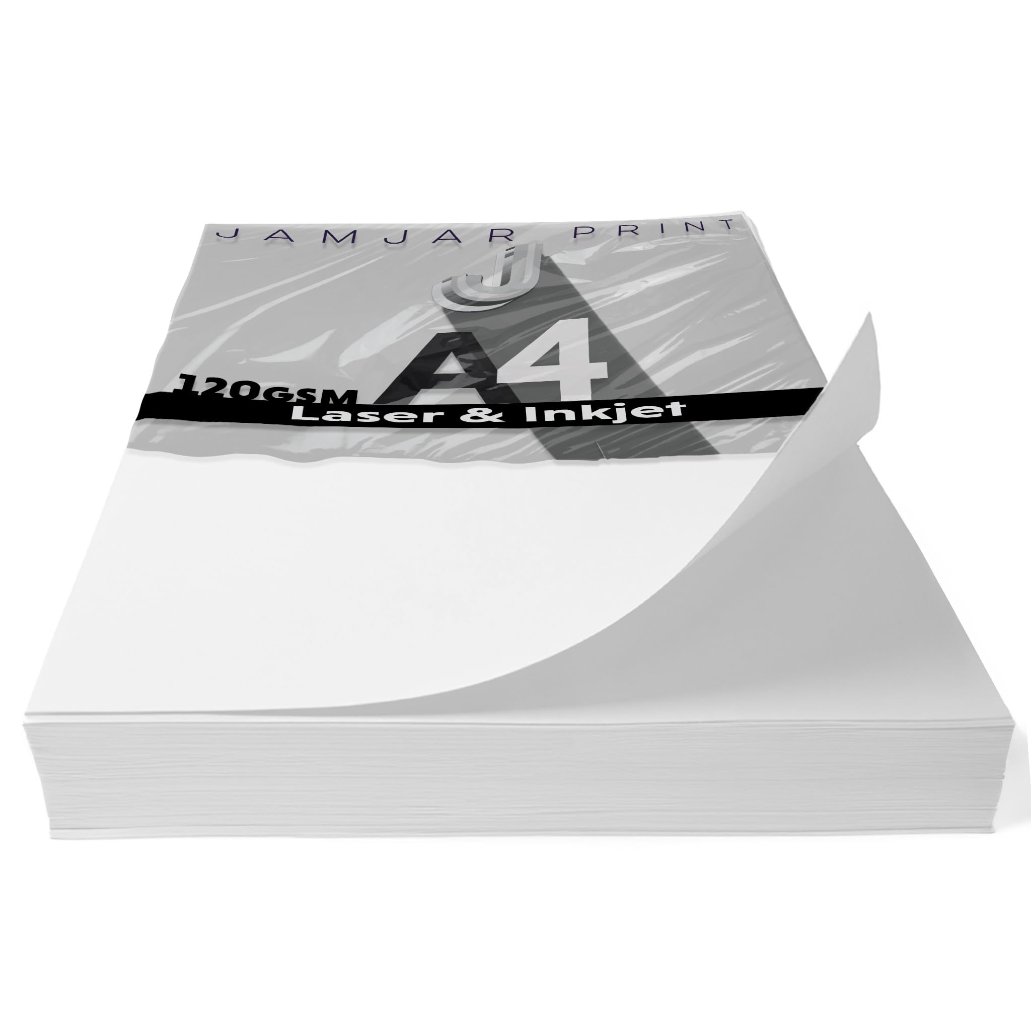 120 Sheets, A4 120gsm White Paper, Smooth Premium Quality for Home and Office Double Sided Stationery Ideal for Decoupage, Printing, Writing and Folding Creative Art and Children’s Crafts