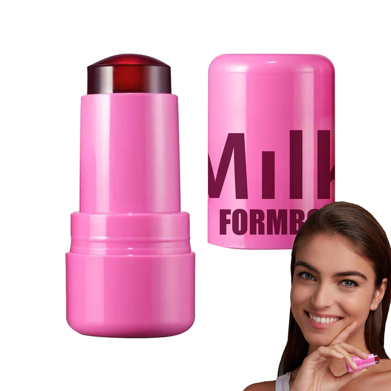 Jelly Blush Stick Colorete Barra Gelatina Leche,Tinte Gelatina Maquillaje Leche, Rubor En Barra Jelly, Acabado De Acuarela Edificable,tinte De Gelatina De Leche
