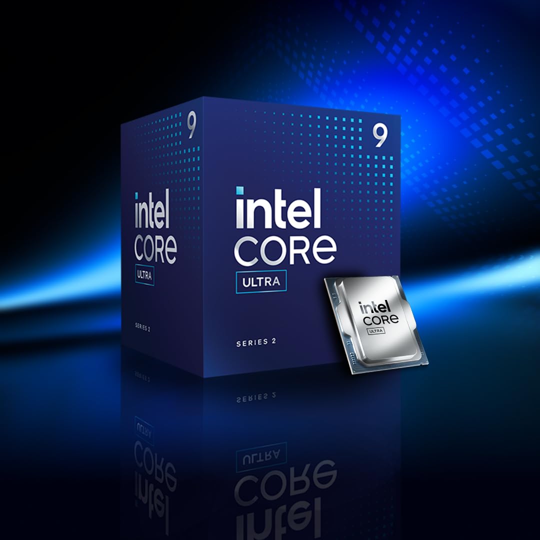 Intel® Core™ Ultra 9 Desktop Processor 285, 24 cores (8 P-cores + 16 E-cores) up to 5.6 GHz