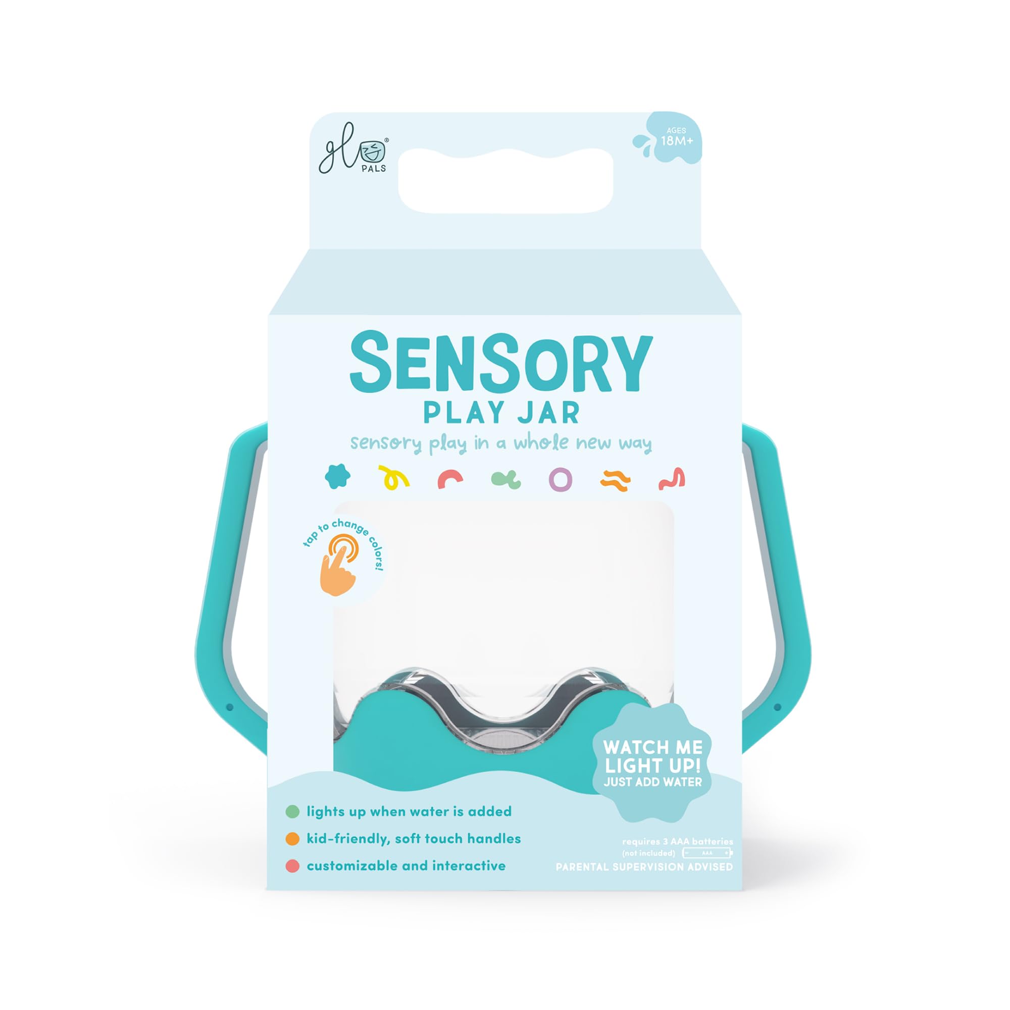Glo Pals Sensory Play Cup Blue
