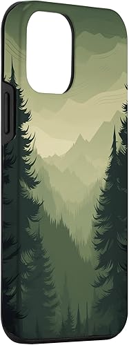 Miniatura 3 de Funda para iPhone 12 mini Green Mountain Forest