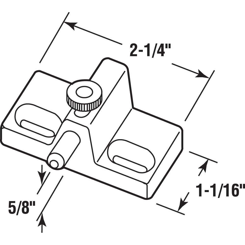 Securistyle Defender Egress Friction Hinge Side Hung 16"/17mm - Foto 6