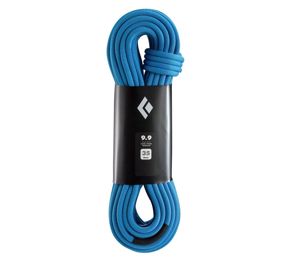 Black Diamond 9.9mm Dynamic Climbing Rope - Dual Blue 60m