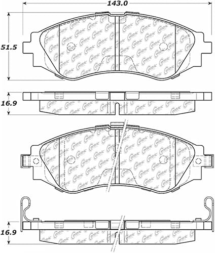 Miniatura 4 de Pastillas y rotores de freno delanteros, frenos y rotores de disco de freno de automóvil, pastillas metálicas para Chevrolet se adapta a Chevy Epica