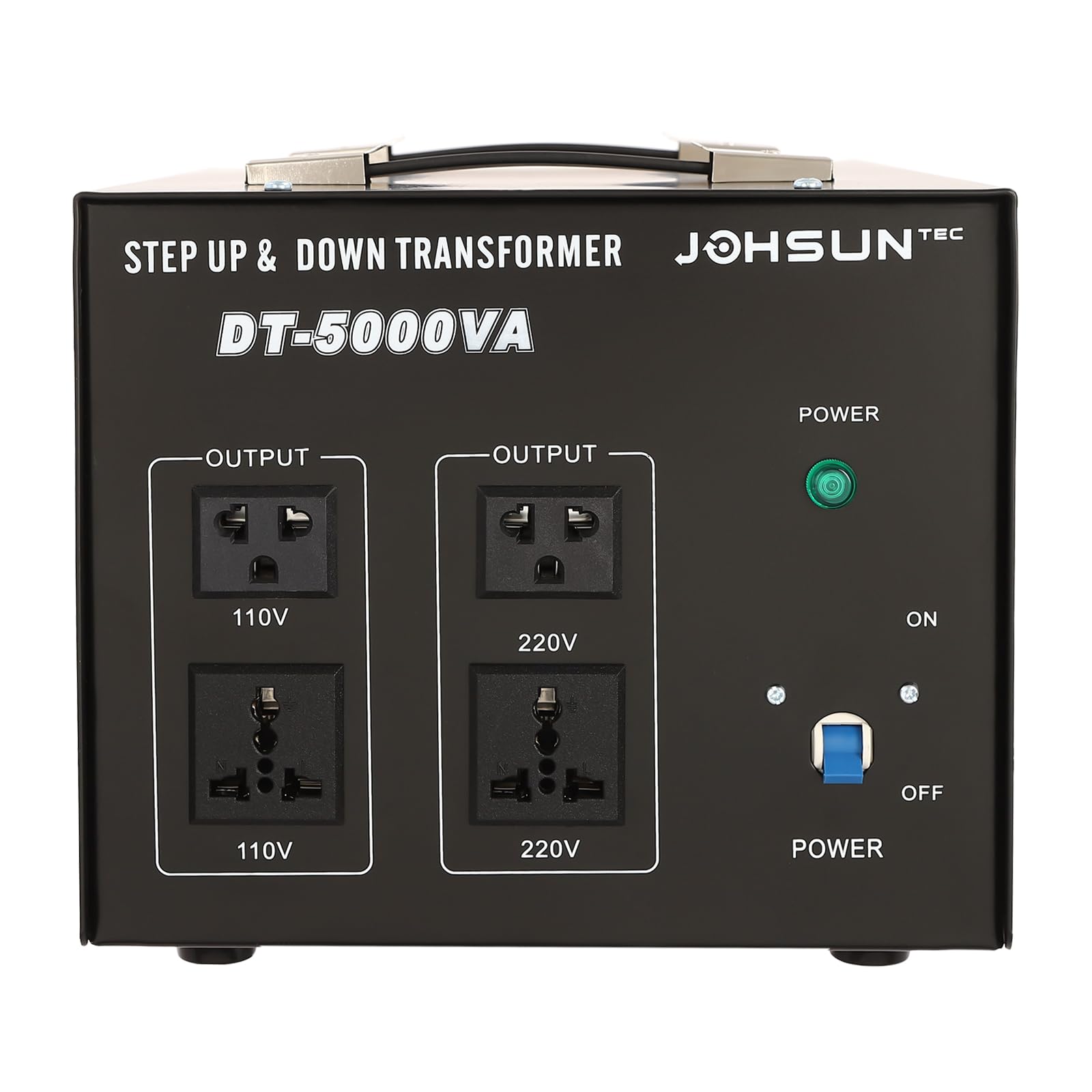 Trasformatore di tensione, trasformatore da 4500 W, 110 V su 220 V, convertitore di tensione per conversione su e giù, basso rumore