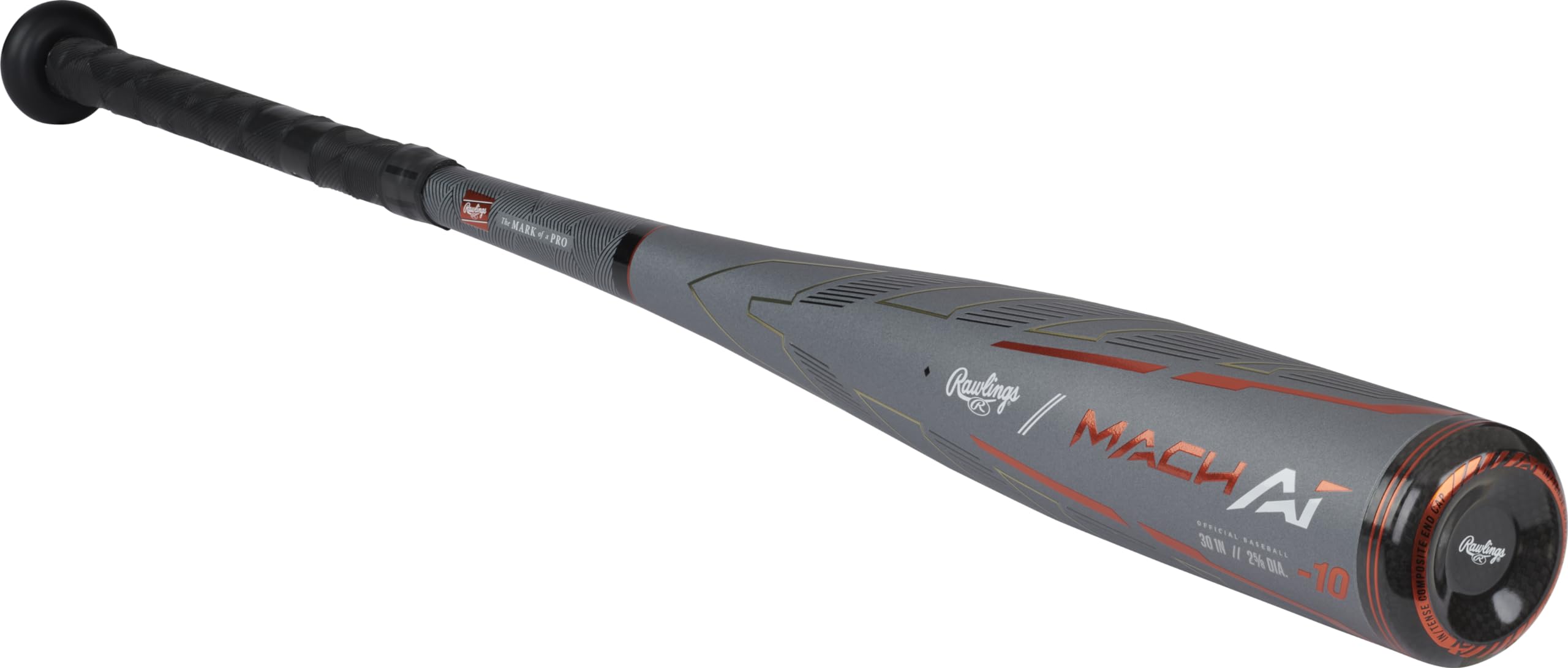 Batte Baseball Rawlings Mach2 28 Pouces 17 Oz - Alliage, Youth, Occasion