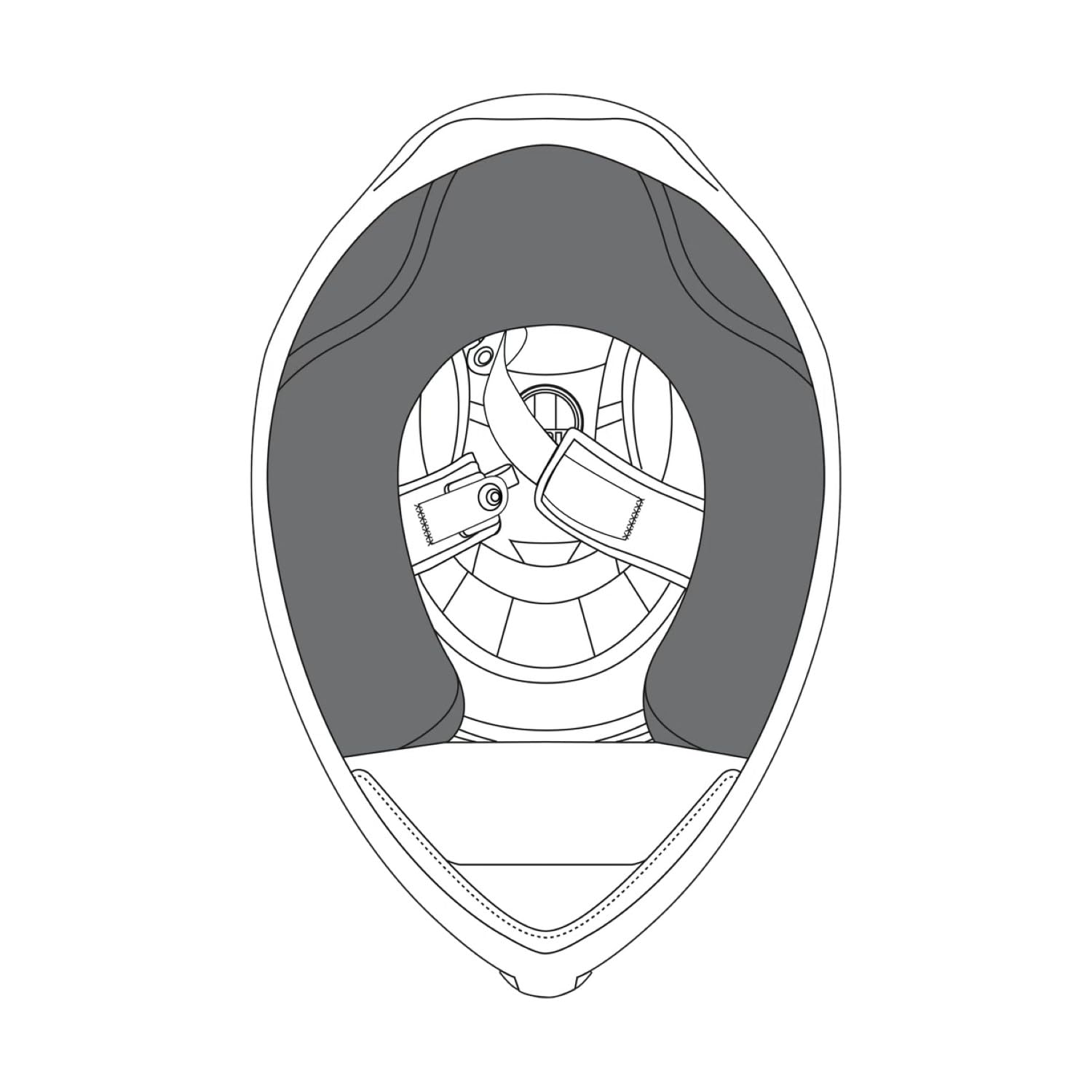 Amazon.co.jp: [エージーブイ] バイク用ヘルメットパーツ 内装