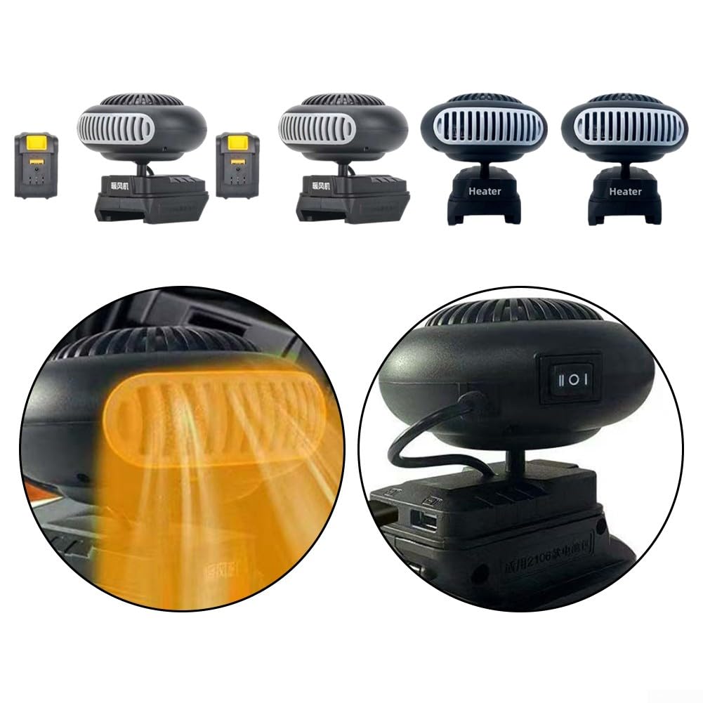 Chauffage de voiture USB portable, pour technologie de chauffage rapide et design de sécurité anti-basculement, pour une utilisation dans les véhicules et les environnements extérieurs (B)
