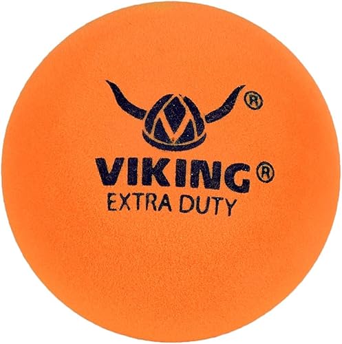 Miniatura 2 de Viking Sports Extra Duty - Pelota de tenis con plataforma, color naranja (manga de 3)