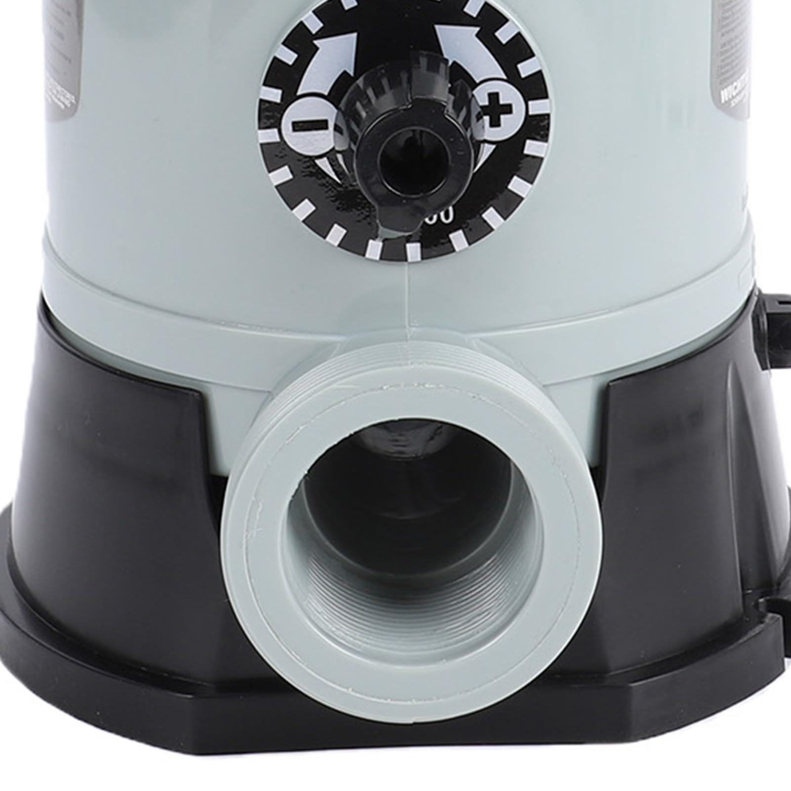 Chrees Chlorinateur Automatique de Piscine, Chargeur en Ligne en Plastique avec Débit Réglable et Loquet de Dégagement pour Piscines Hors Sol et Creusées jusqu'à 40 000 Gallons