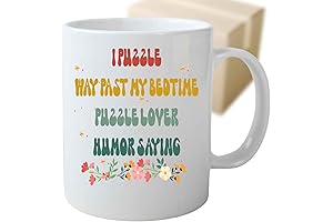 Humorous Gift Idea Humorous Gift for Jigsaw Puzzle Lovers - I Puzzle...