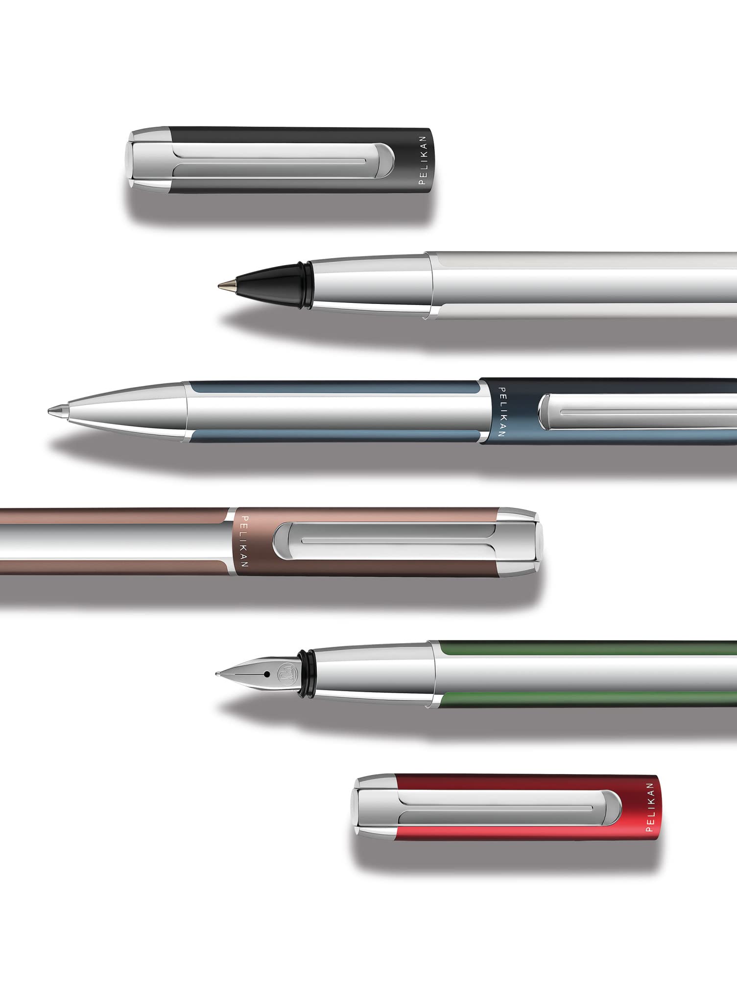 Pelikan Kugelschreiber Pura® K40 mit Gravur Geschenk - einzigartige Stifte mit Namen - Kugelschreiber personalisiert (Waldgrün)