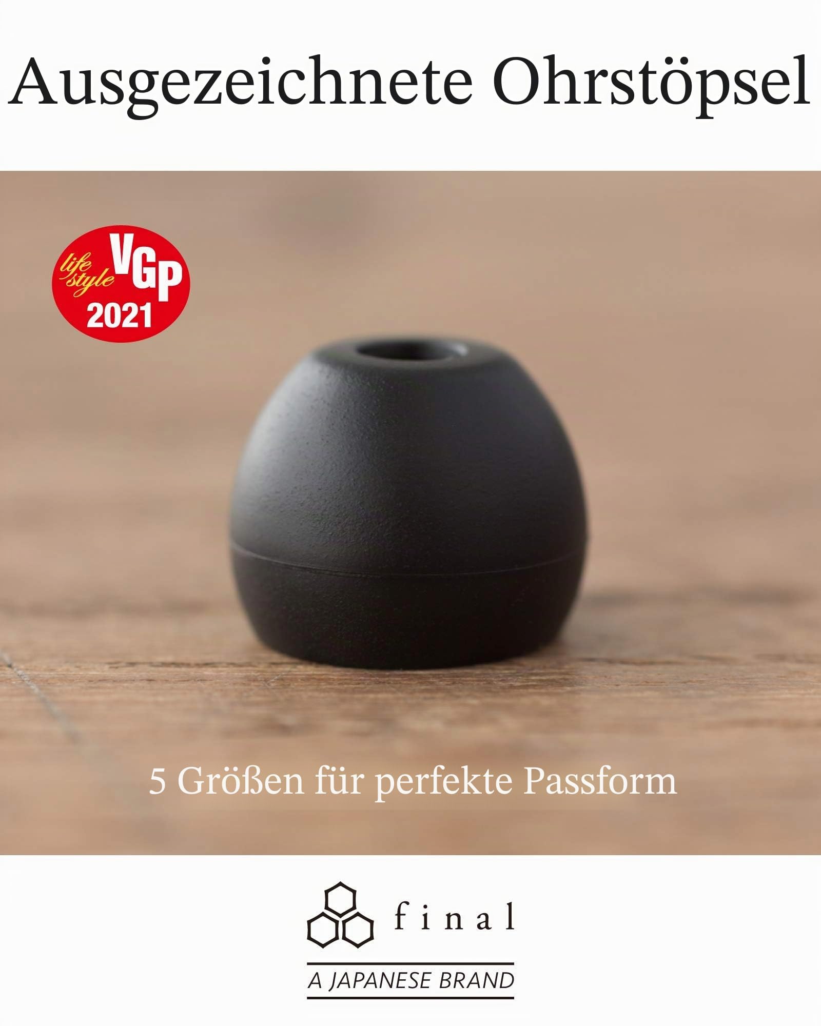 final E3000 Geräuschisolierender In-Ear Kopfhörer - Edelstahl, Silber