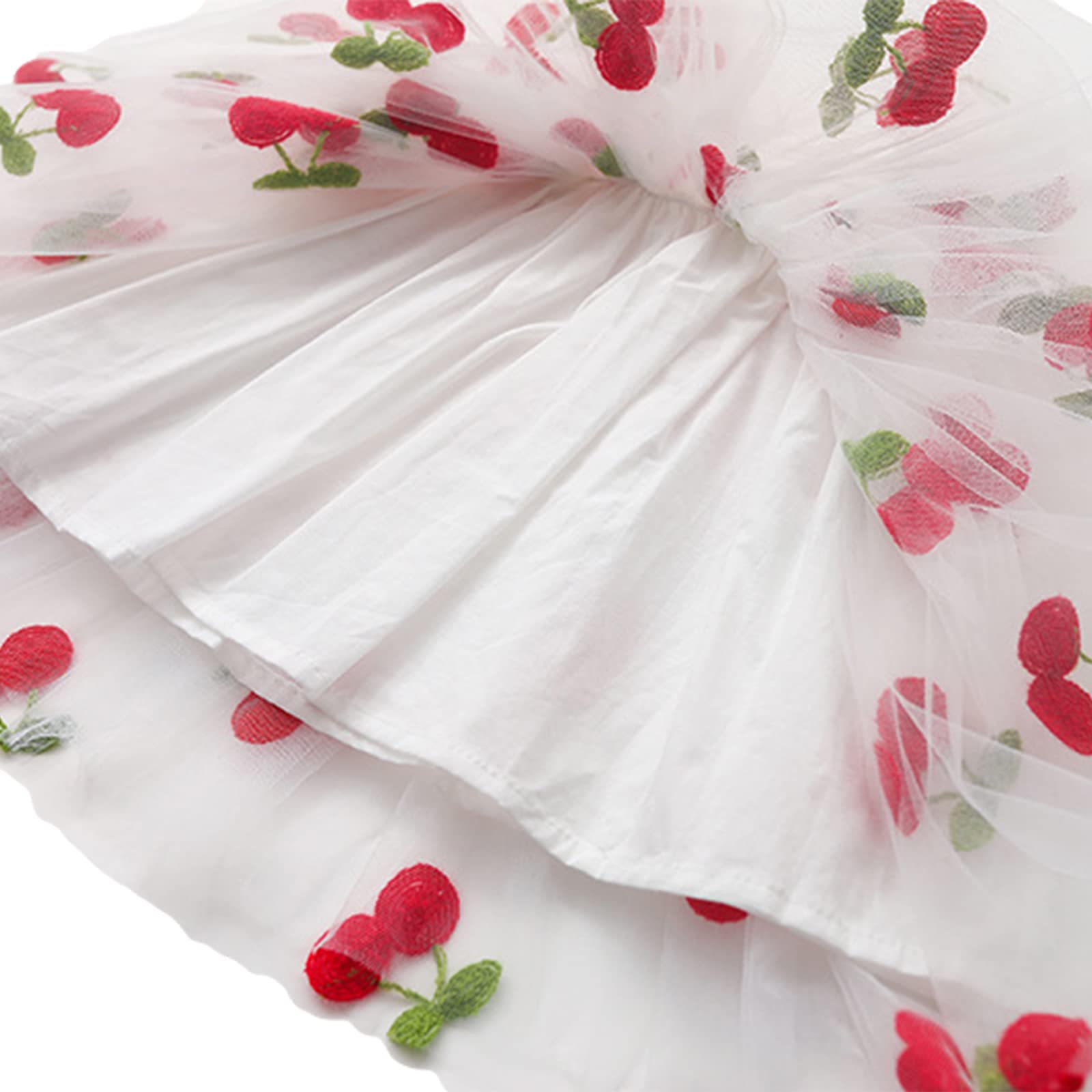 amropi Abito da Bambina Senza Maniche Tulle Confezione da 3 Vestito da Tutu per Bimba 0-3 Anni