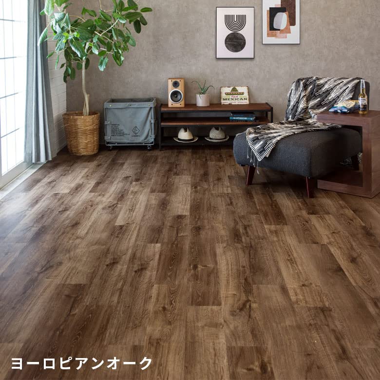 フロアタイル 　グラジュアルオーク 　約5.75畳 69枚+端材　オールドティンバー　置くだけ 000000000550-08.jpg?size=l&w=