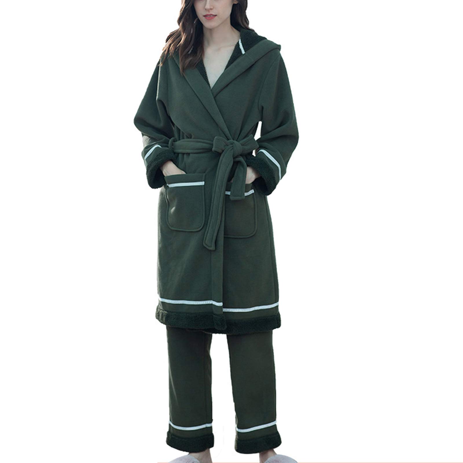 Peignoirs de pyjama automne-hiver chauds pour cocooning et soirées fraîches à la maison