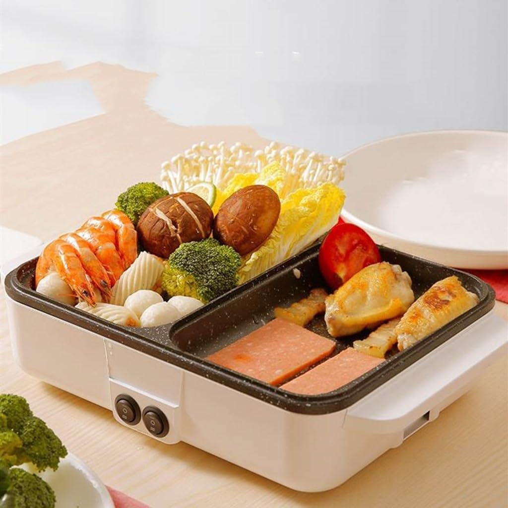 Household Multi-functional Mini Baking Rinse Integrated Student Pan Electric Non-stick Frying