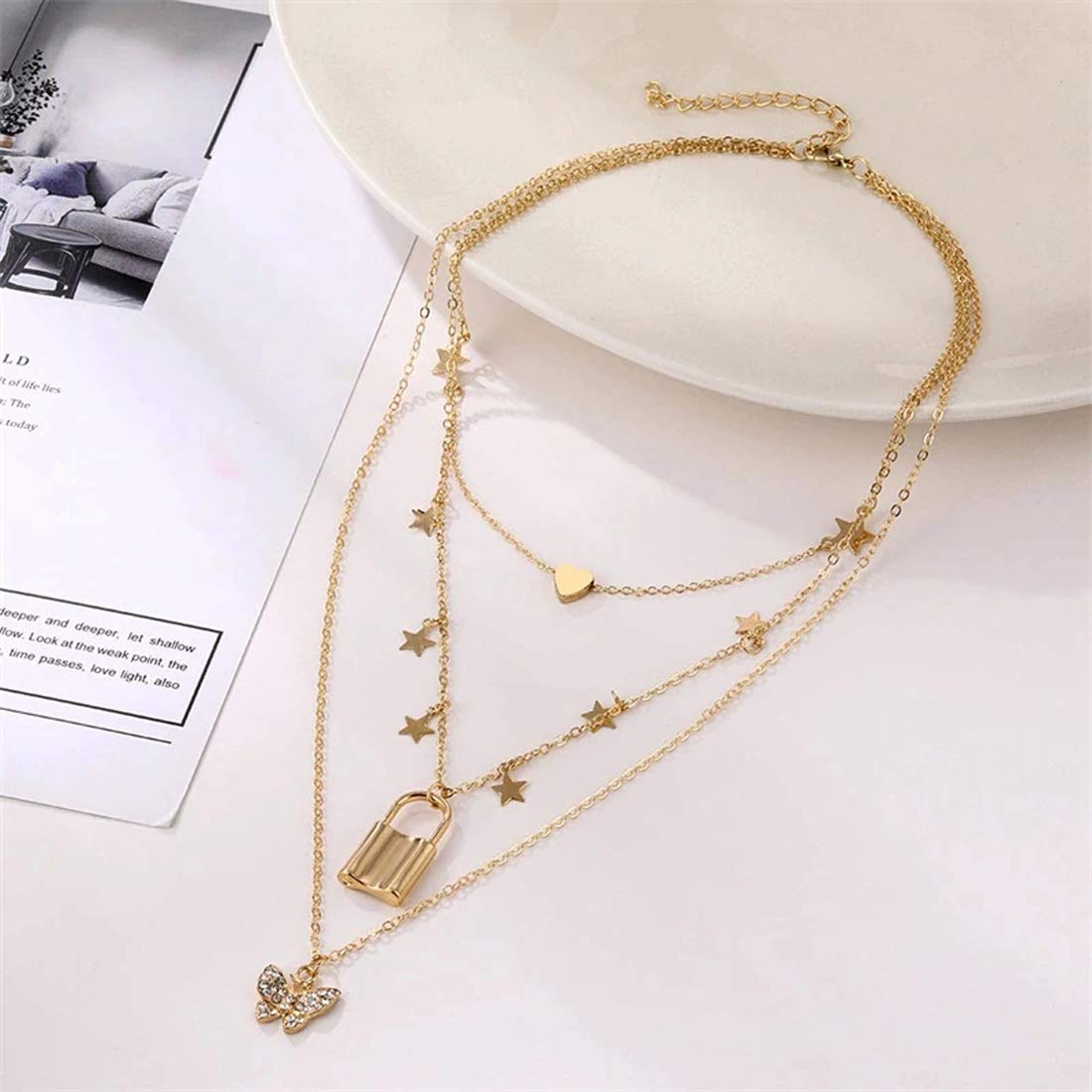 Layered Necklace Set - Fashion Jewellery