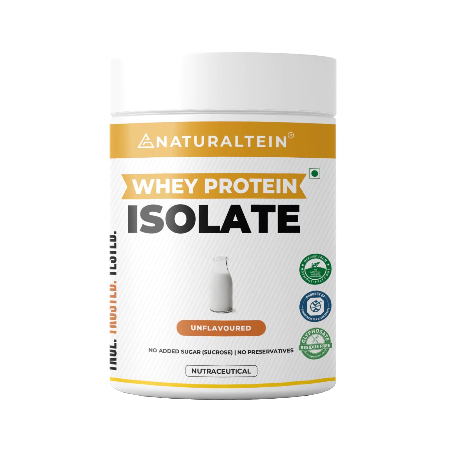 NATURALTEIN Natural Whey Protein Isolate Unflavoured - 300g (Naturally flavored, Non GMO, No Artificial Sweeteners) (B0CS61V6QB) Amazon Price History, Amazon Price Tracker