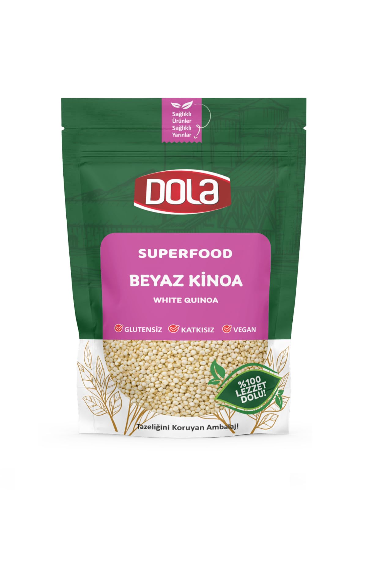 Dola Beyaz Kinoa Glutensiz 400 Gr.