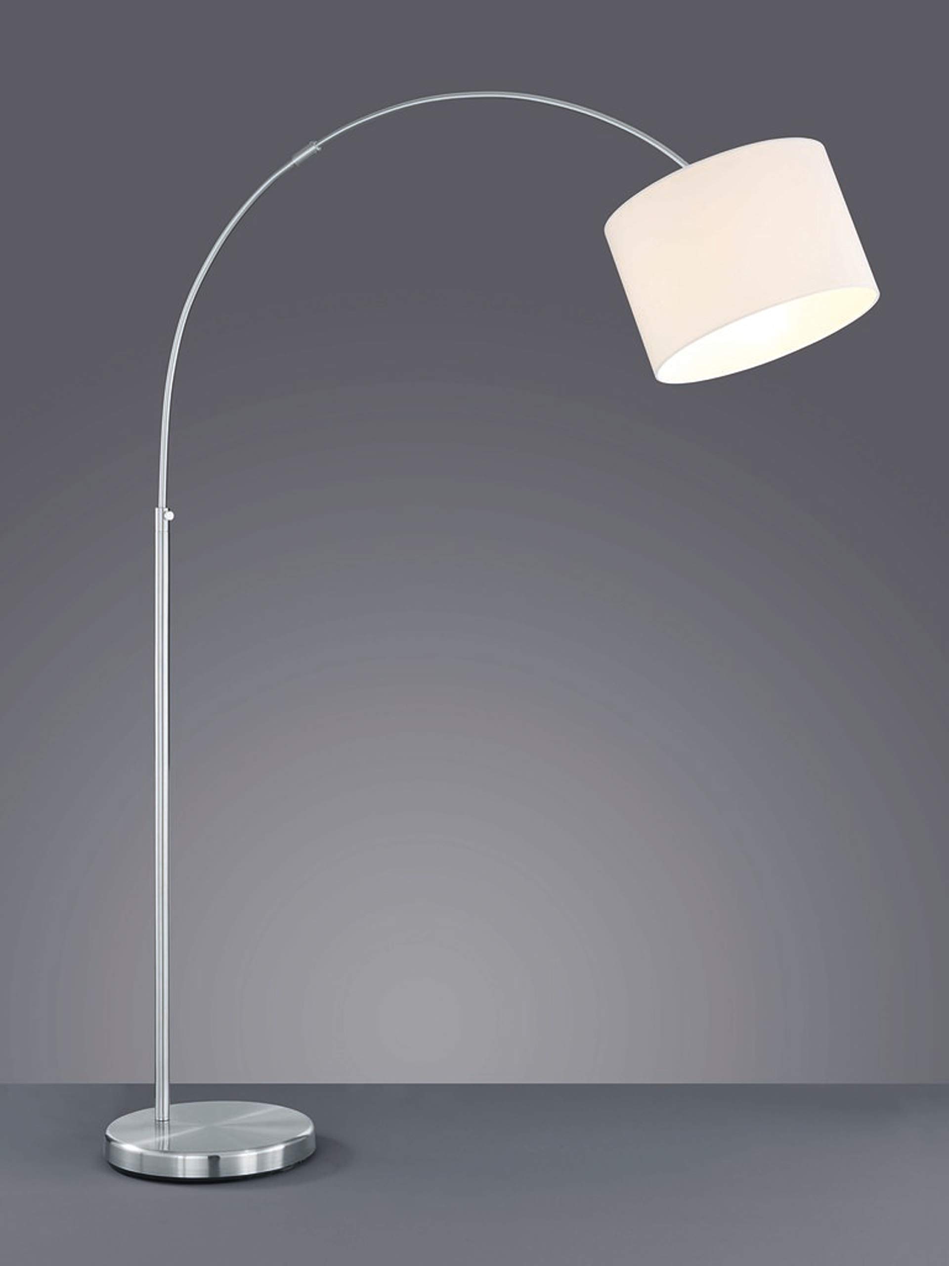 Trio Serie 4611 - Lámpara de pie, exPlafón, E27, 60 W, color blanco
