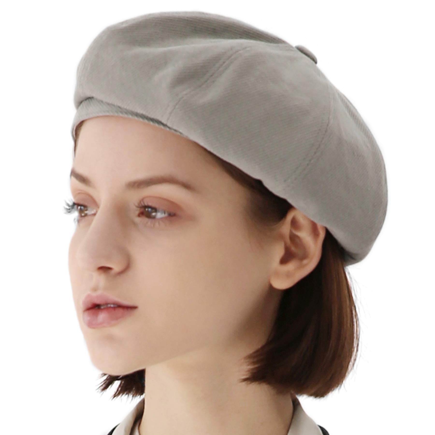 Washed Cotton French Artist Classic Military Castro Size Adjustable Painter Beret Hat Unisex Size Casual Newsboy Hunting Cap Korea