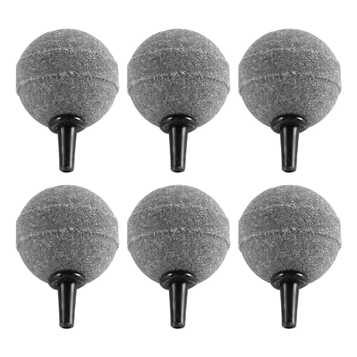 Laroal 6pcs Air Stones for Fish Tanks 3cm Fish Tank Air Stones Air Stones Fast Oxygenation Suitable for Air Pump Fish Tank Pond