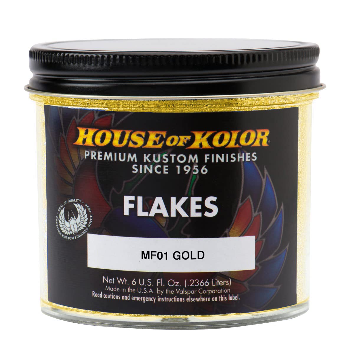 Amazon.com: House of Kolor MF01-C01 MF Series Gold Dry Flake