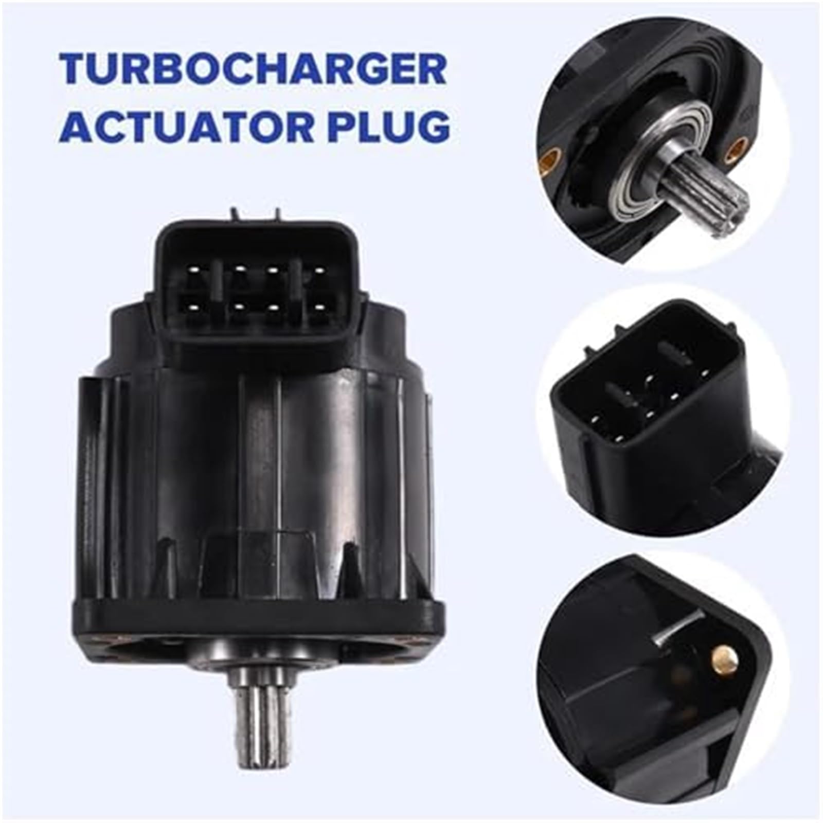 Zawór ciśnieniowy turbosprężarki Turbosprężarki samochodowe, dla ciężarówki Isuzu 24V siłownik wtyczka W5.2L zawór wydechowy Common Rail ciśnienie Egr K6T51271 K6T51274
