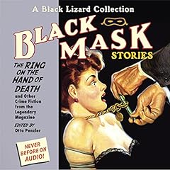 Black Mask 5: The Ring on the Hand of Death Audiolibro Por Otto Penzler - Editor arte de portada