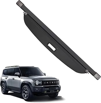 Retractable Trunk Cargo Cover, Compatible with JETOUR T2, Trunk Luggage Security Shield ShadeCanvas