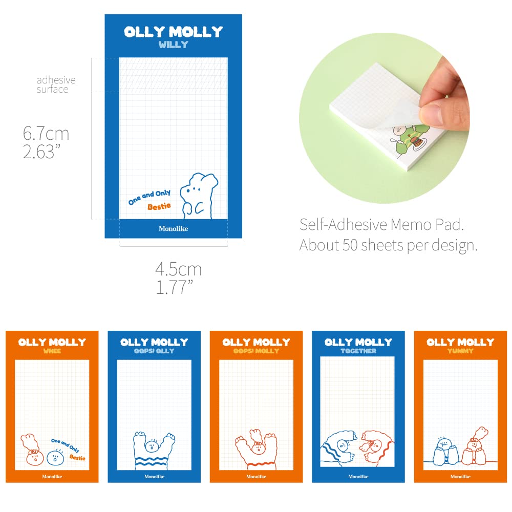 Fall Sticky Notes 6 Pack Kraft Paper Sticky Notes, Self-Adhesive Memo ...