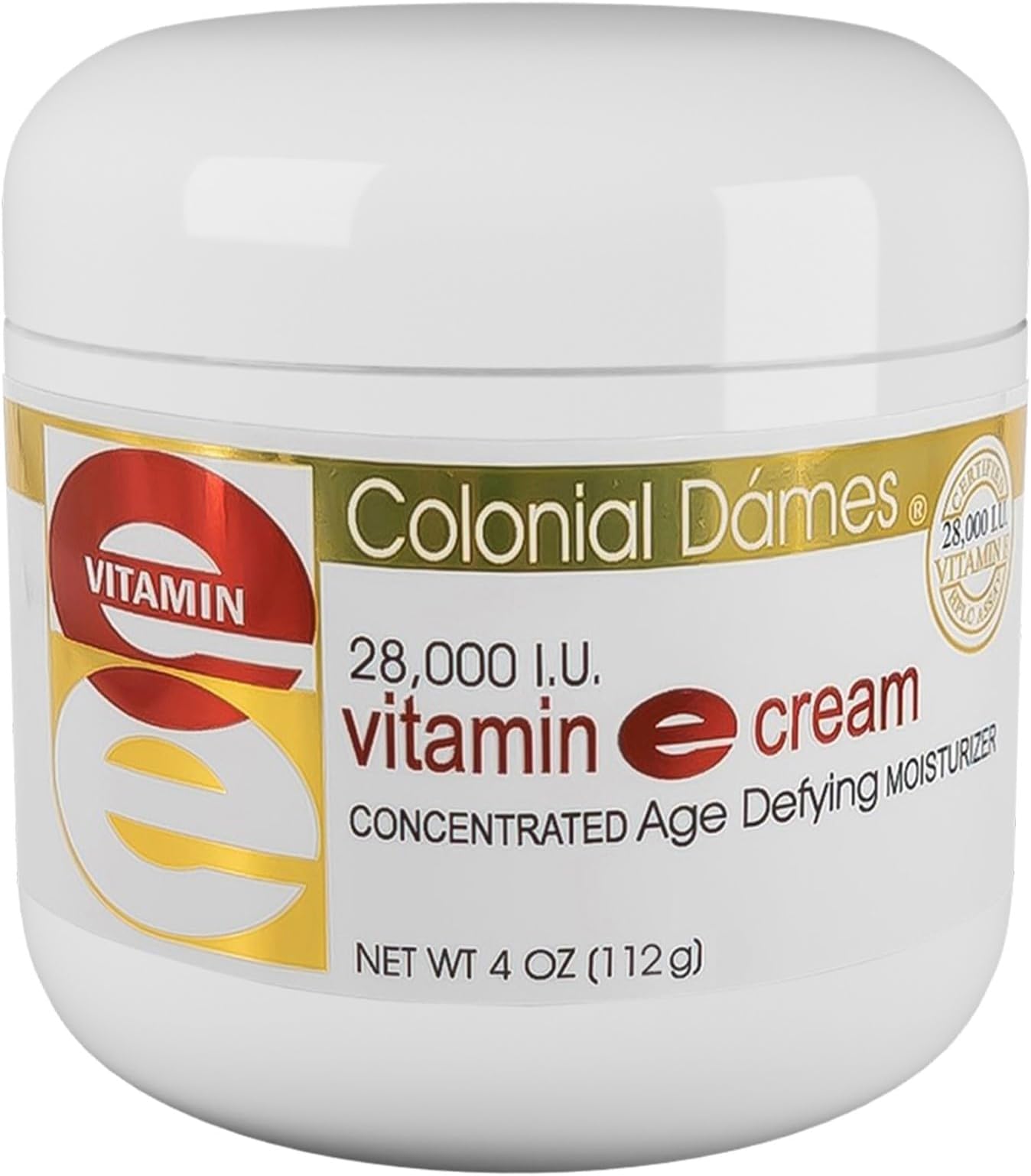 Vitamin E Cream, 28, 000 Iu, 4 Oz