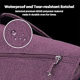 OIWAS Messenger Bag for Women, 14 Inch Laptop Crossbody Bags Men Casual Satchel Shoulder Bag College Travel Office Briefcase