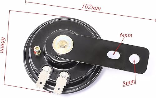 Miniatura 3 de 12V ruidoso 100db motocicleta coche eléctrico bicicleta ATV cuerno impermeable universal