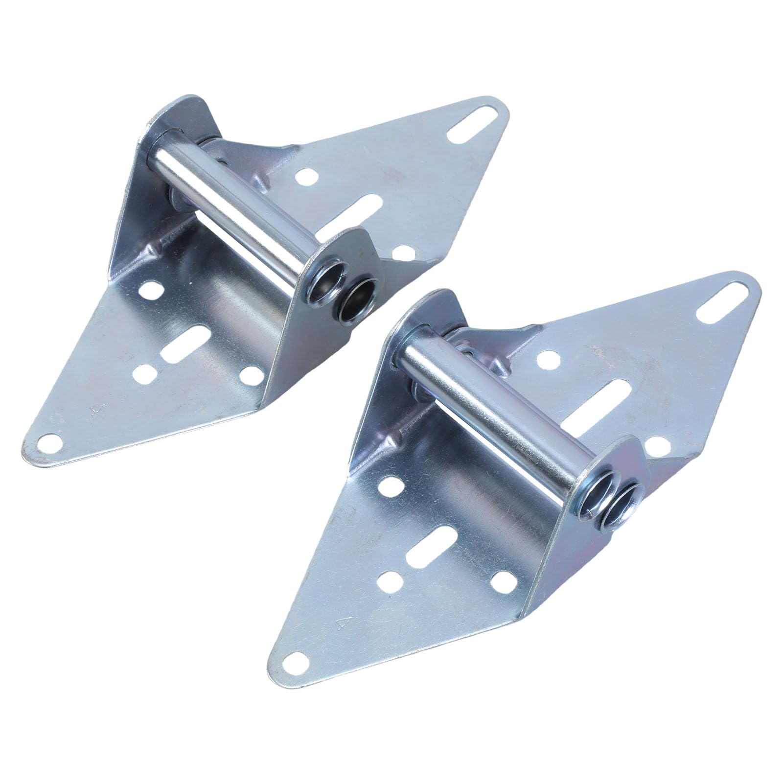 Tertioi B 2Pcs Heavy Duty Garage Door Hinge Replacement Flap Truck Hinge Hardware Parts Durable Racket Residential / Light Commercial