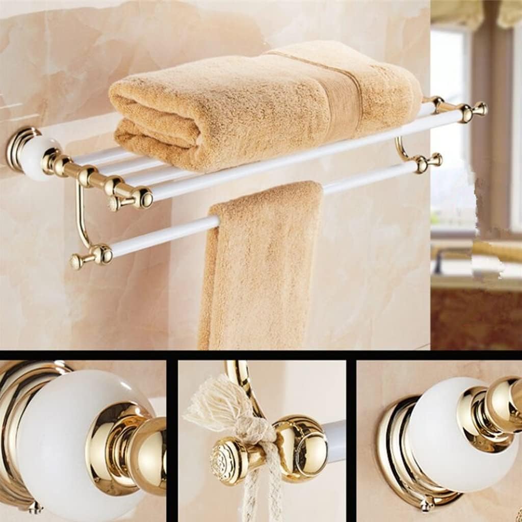 Towel Rails, Towel Rack Bathroom Accessories Brass & Jade Towel, Towel Bar, Bathroom Shelf Towel Rack, Bath Hardware Bathroom Hardware