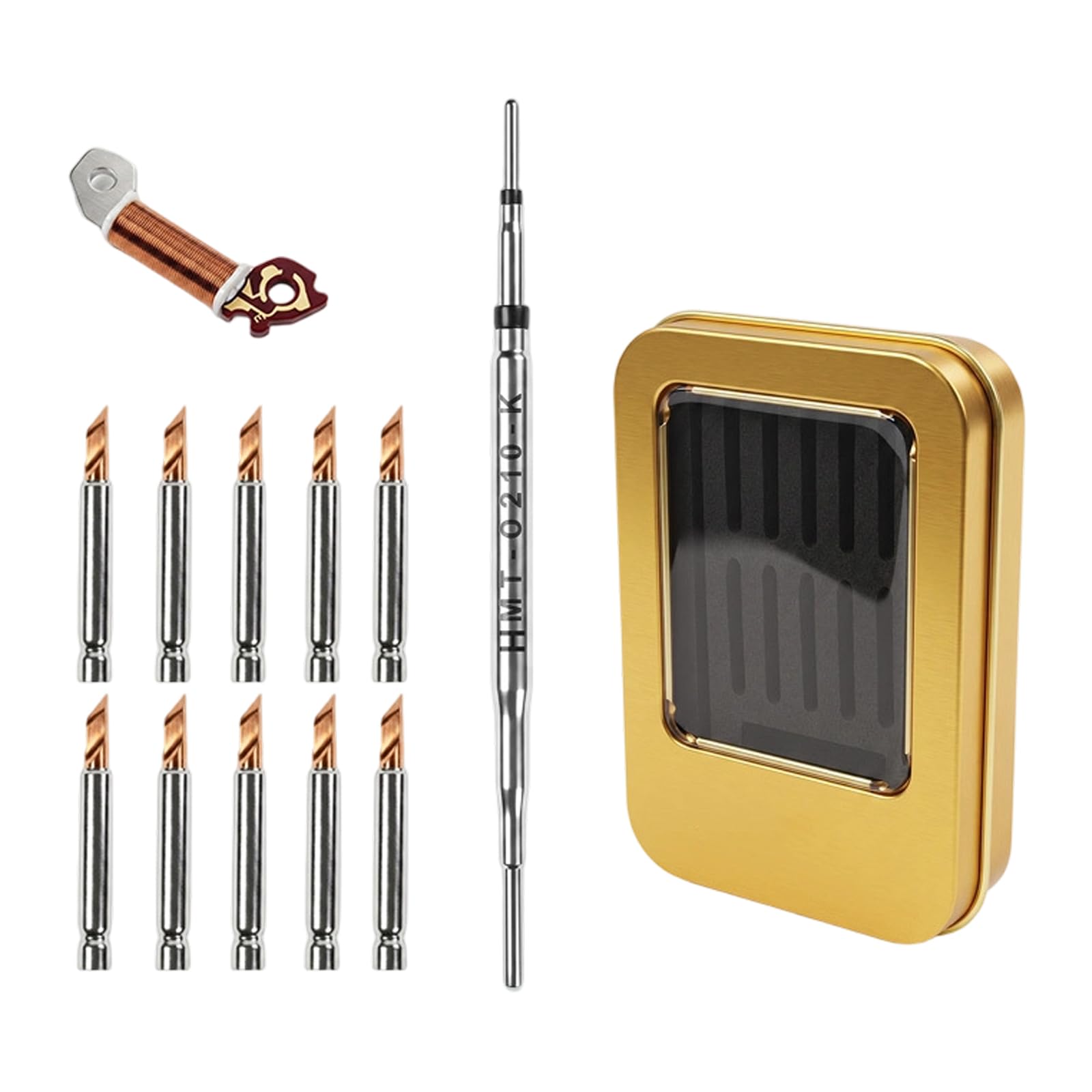 Yjcnelcr A C210 Quick Detachable Nd Replaceable Soldering Iron Tip Screen Fly Wire Camer Repair Disassemble Head For Electronics Replaceable Soldering Iron Tip