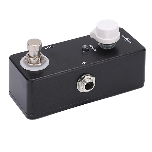 Volume Attenuator Pedal, Guitar Volume Effect Pedal Knob Control Attenuator for Guitar
