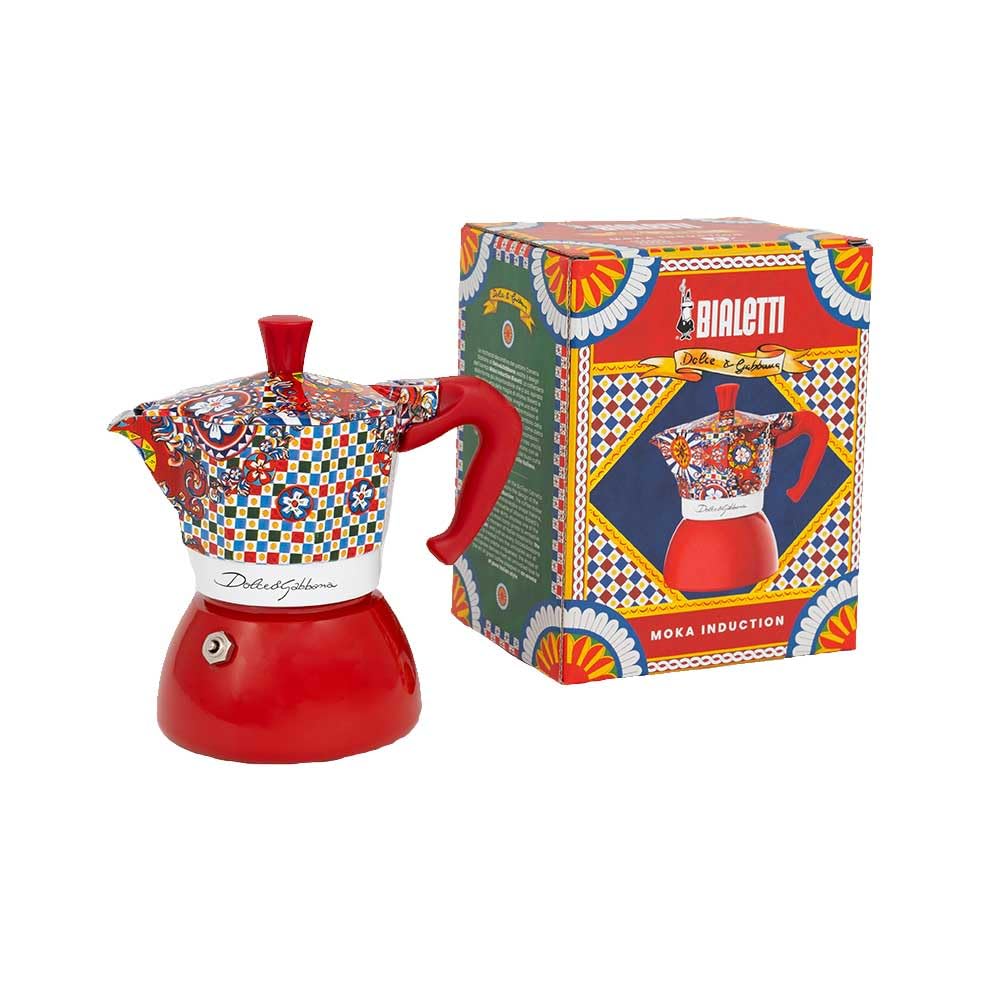 Amazon.com: Bialetti Dolce & Gabbana MOKA INDUCTION 4 杯,感應安全 