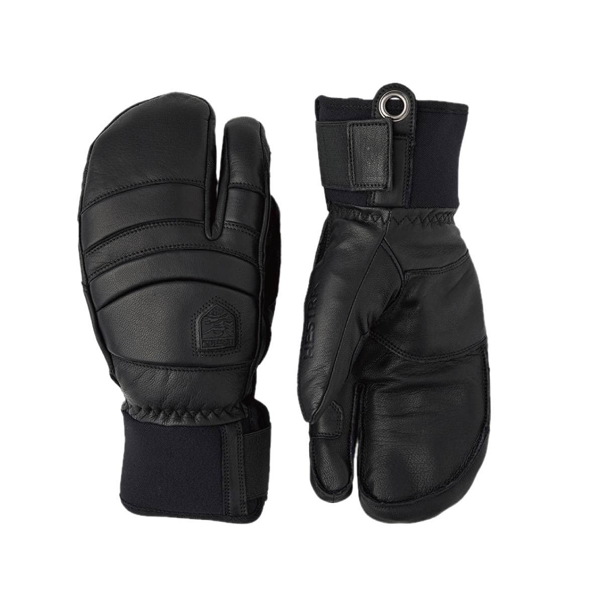 ヘストラ　フォールライン　ブラック　サイズ9 Hestra Leather Fall Line Gloves Mens | Christy Sports