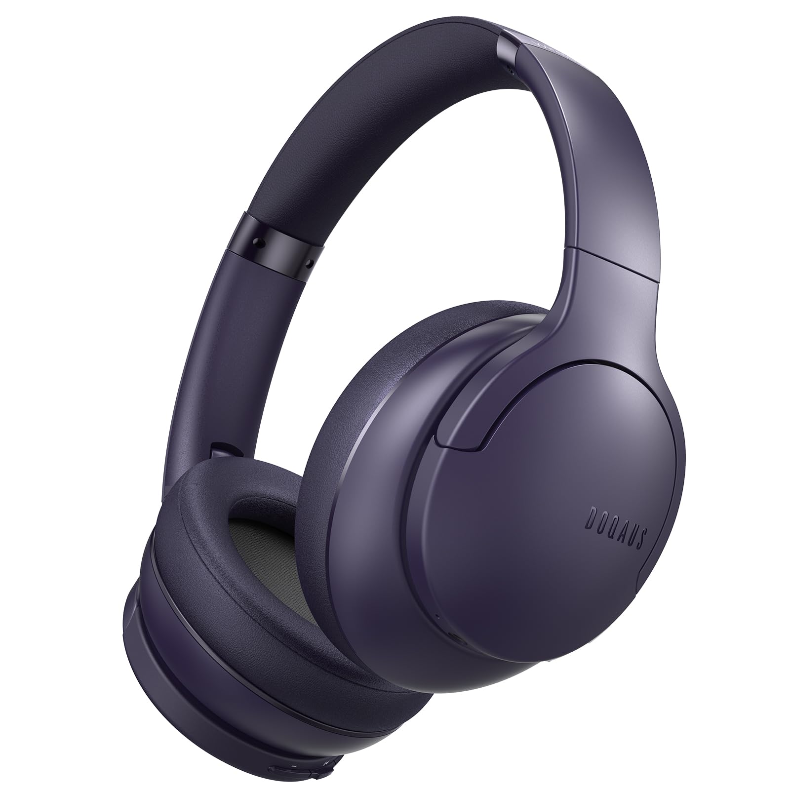 DOQAUS Kopfhörer Kabellos Bluetooth Bis zu 90 Std,Bluetooth Kopfhörer Over-Ear mit 3 EQ-Modi, HiFi Stereo, Eingebautes Mikrofon, Faltbares Wireless Headphones für Handys/iPad/Laptops/PC-Rosa