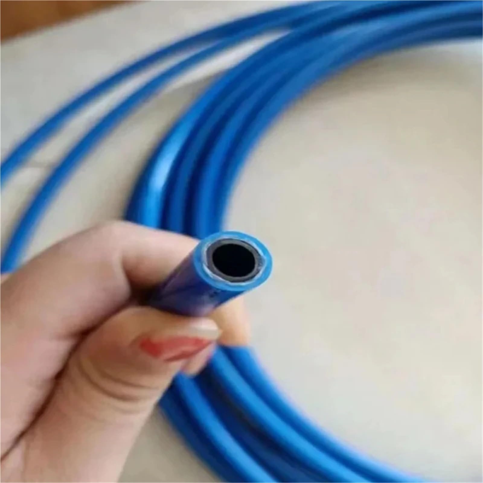 Manguera para Pistola de Pintura Airless Manguera de Alta presión 1/4'', 10 m, 13, 15 y 20 BSP, 3500 PSI, Repuesto for pulverizador sin Aire, Manguera for Pintura(8M)