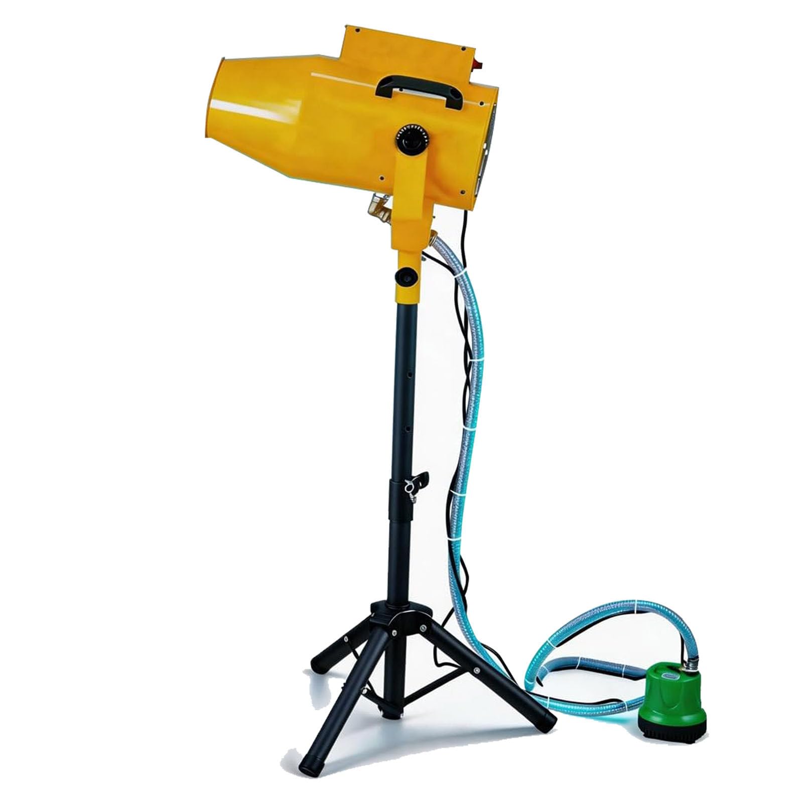 Máquina de Espuma para Fiestas, ¡Cabe en tu monovolumen! Cañón Ligero 60 min, Cubre 80 m², Montaje y desmontaje por una Persona, Ideal para Profesionales de Eventos