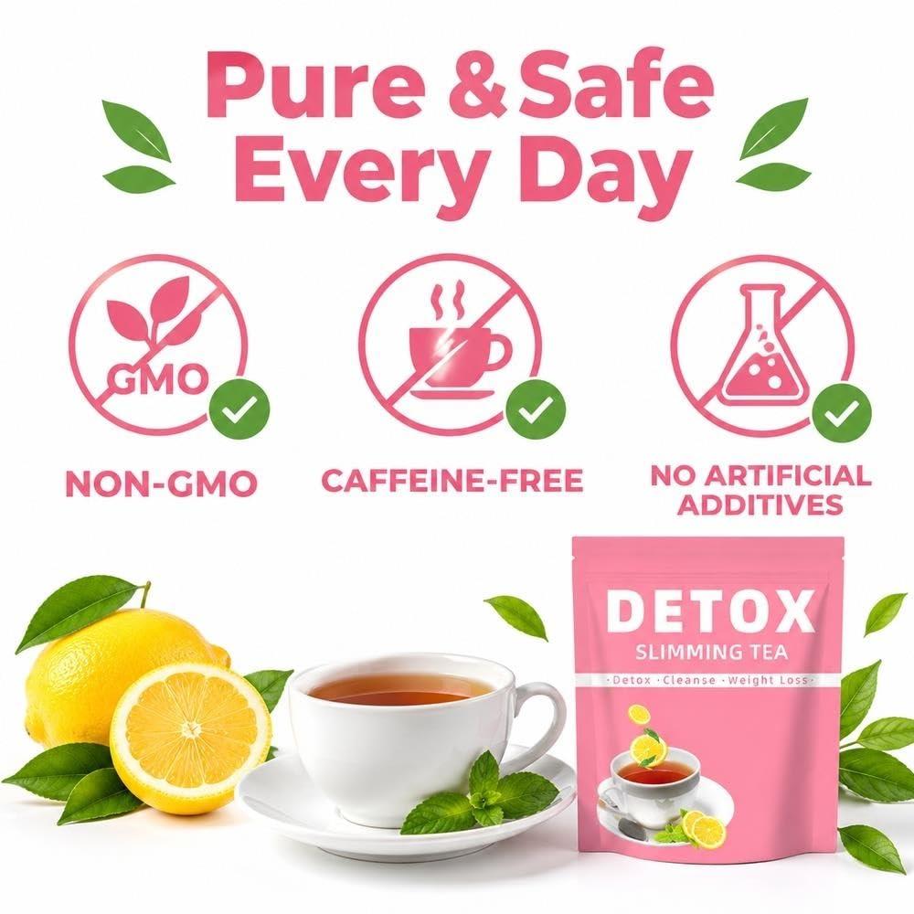 Té De Desintoxicación Hierbas Naturales, Apoyo Al Bienestar 28 Días
