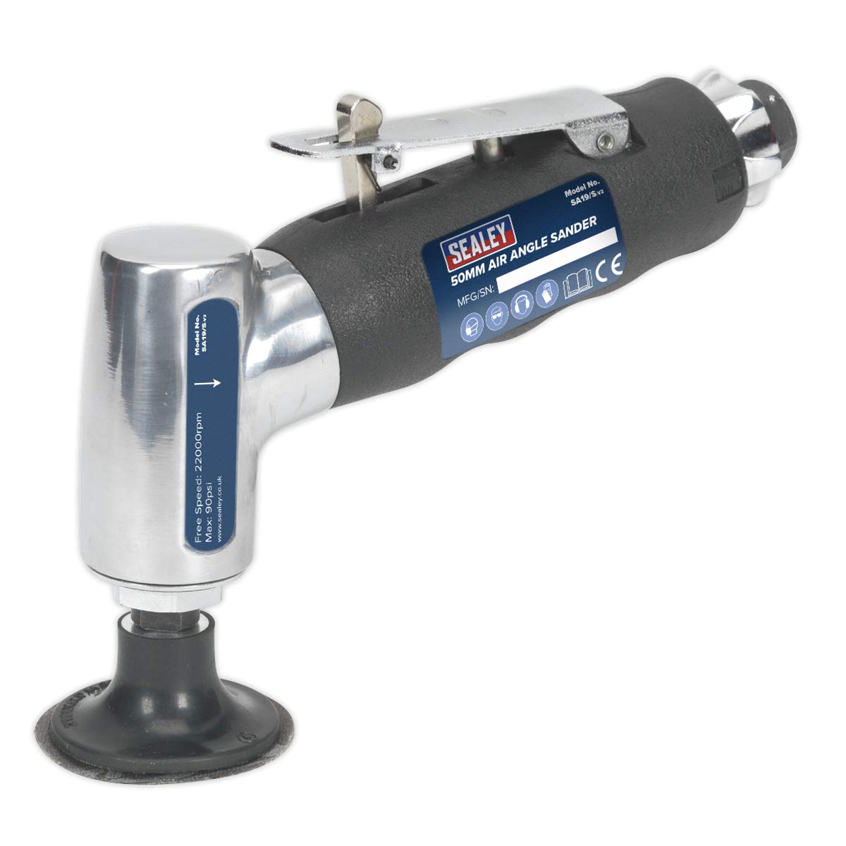 Sealey Sa19/S Angled Air Sander 50Mm Disc