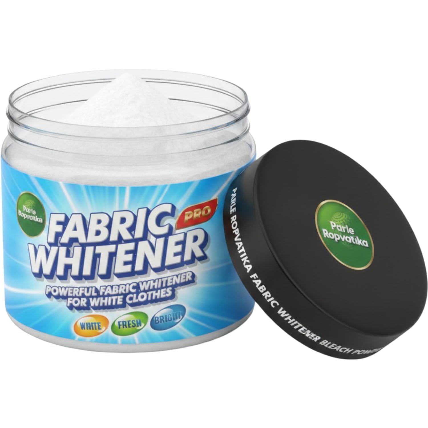 500gm Fabric Whitener for White Clothes | 100% Chlorine Bleach-Free Whitener Powder | Removes Ink, Haldi, Grease & Oil Stains Laundry Whitener | Detergent Add-On (200 Gram)-image-29