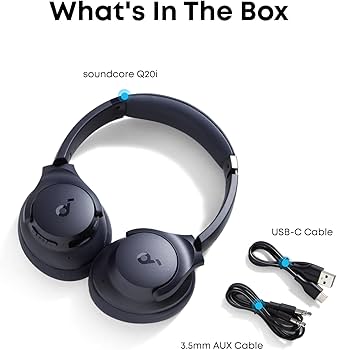 Amazon.com: Soundcore by Anker Q20i Hybrid Active Noise Cancelling